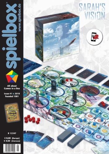 Spielbox magazine 01 2019 with Koram mini expansion for Legends of Andor